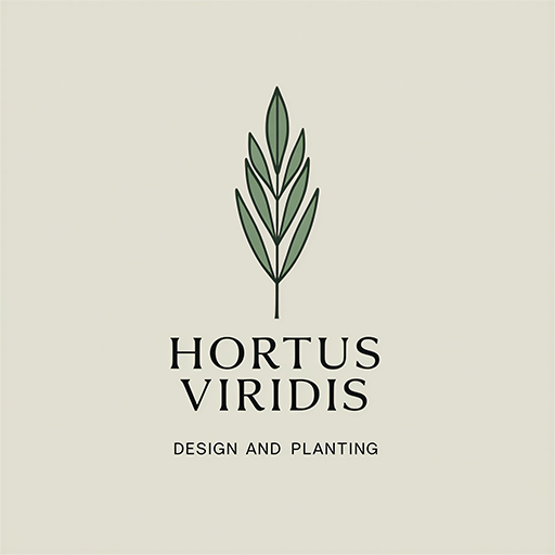 Hortus Viridis - Official Company Logo. Design and Planting Services.